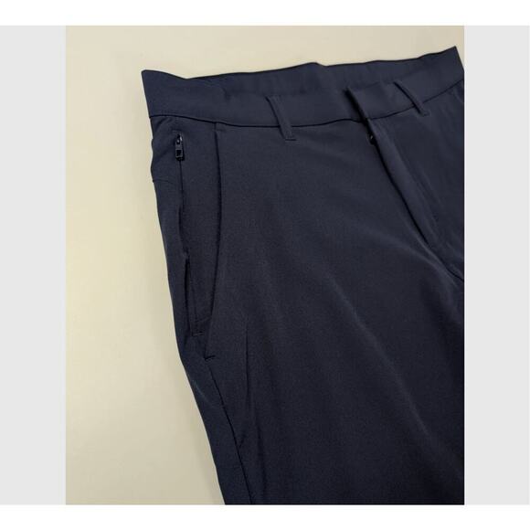Fabletics The Only Pant Men 32x32 Navy Slim Fit Business Casual Golf Performance - Picture 12 of 16
